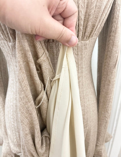 Almond milk dress