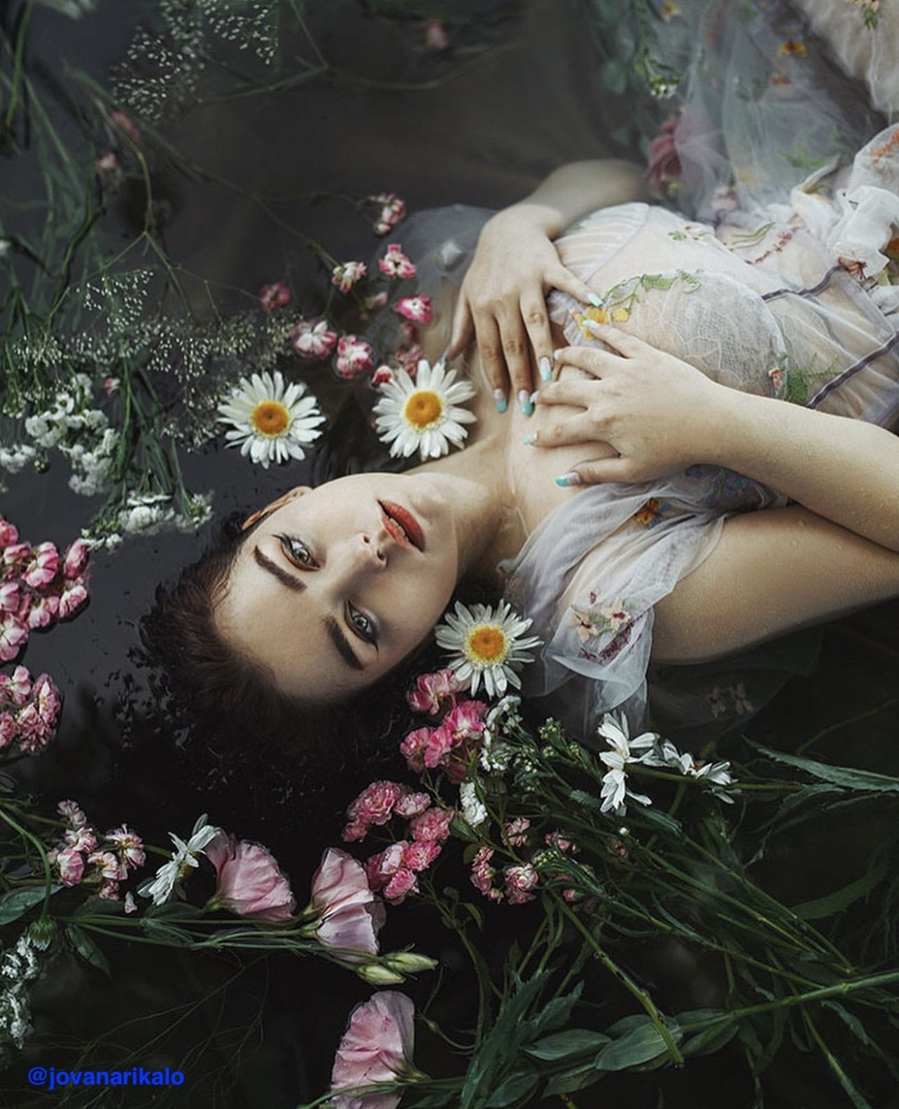 floral wonderland dress