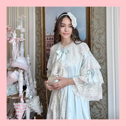 Antique soirée jacket / slip dress set