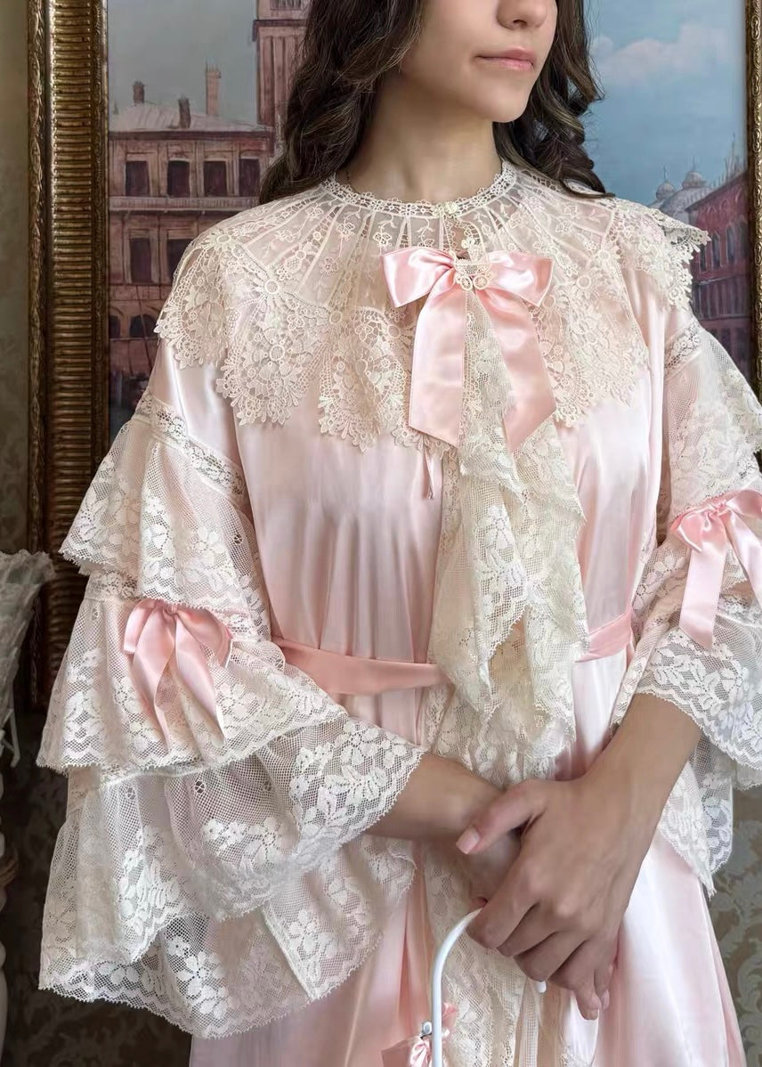 Antique soirée jacket / slip dress set