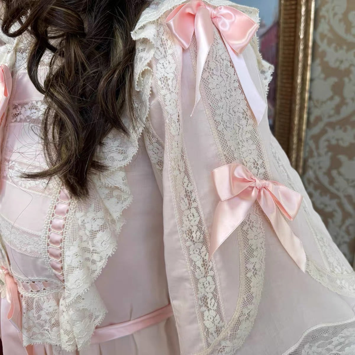 Antique soirée robe