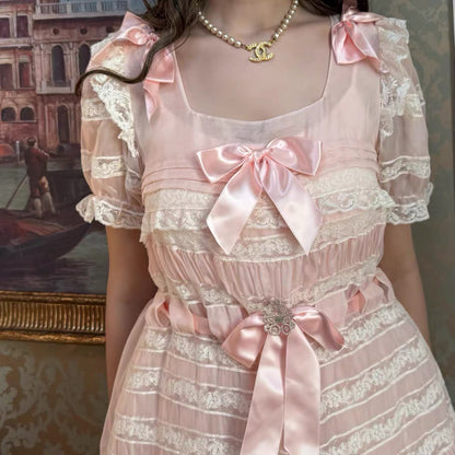 Antique Soirée blouse and skirt set