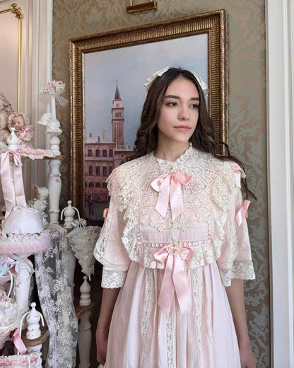 Antique soirée robe