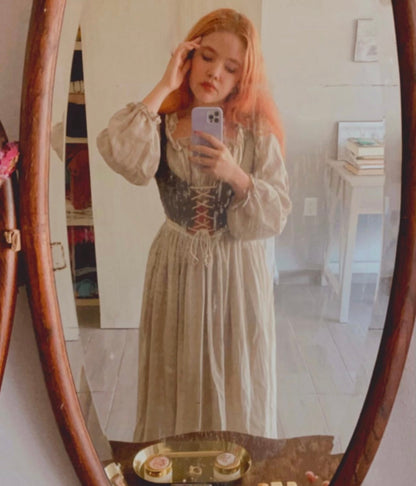 Peasant ensemble (including corset and dress)