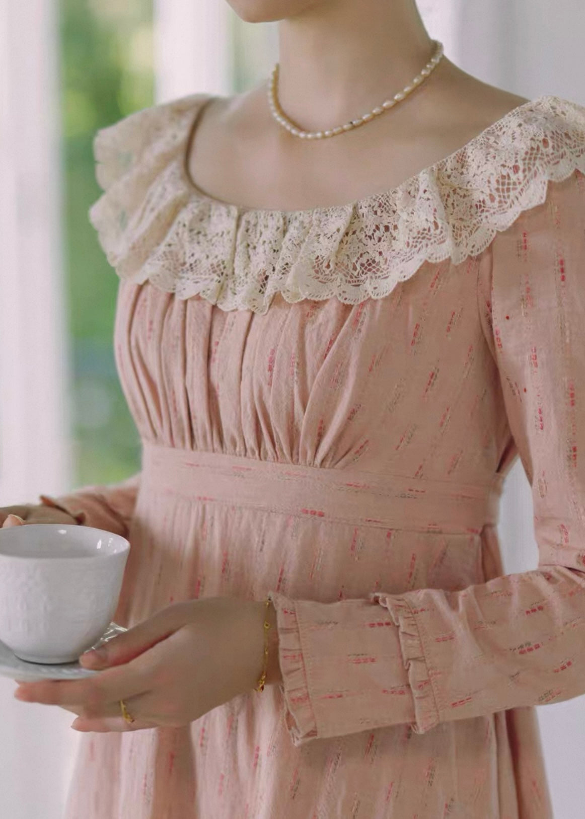 Blush garden dress