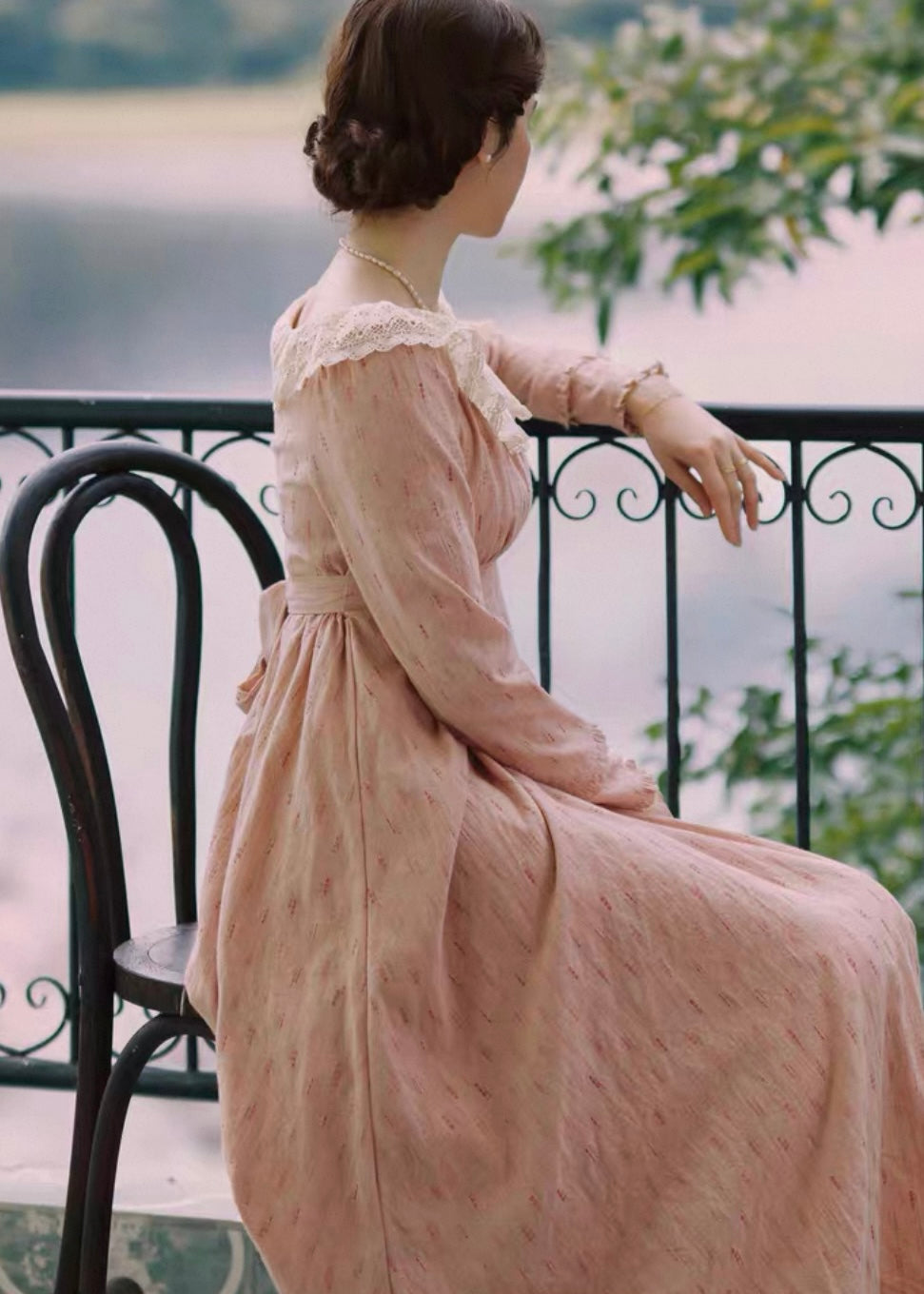 Blush garden dress