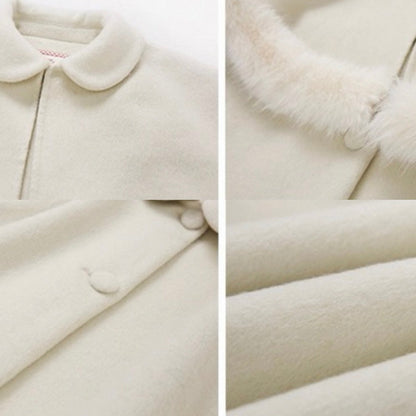 Bunny capelet coat
