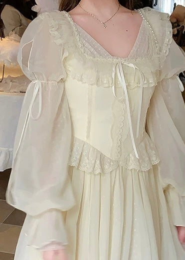 Ivory whisper dress