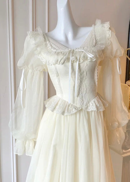 Ivory whisper dress