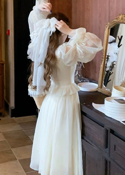 Ivory whisper dress