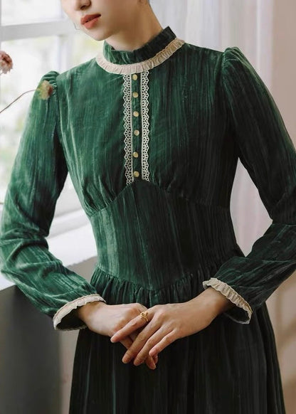 Green forest dress