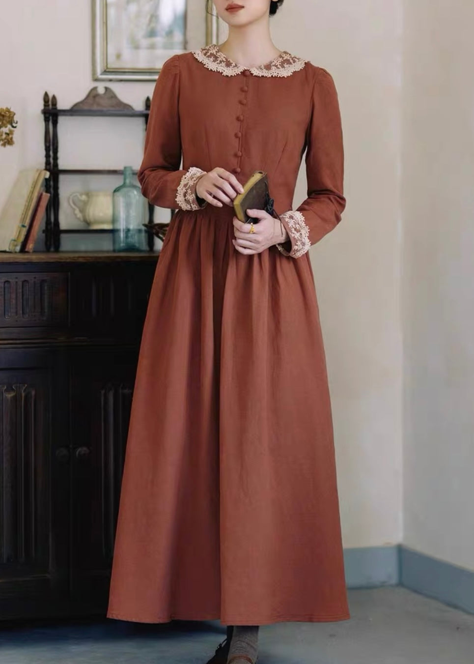 Fall leaves dress