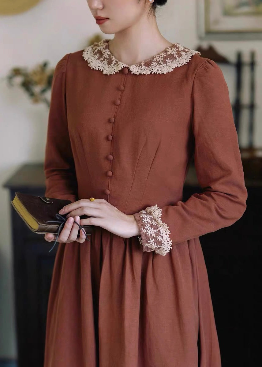 Fall leaves dress