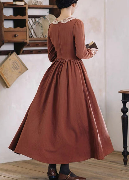 Fall leaves dress