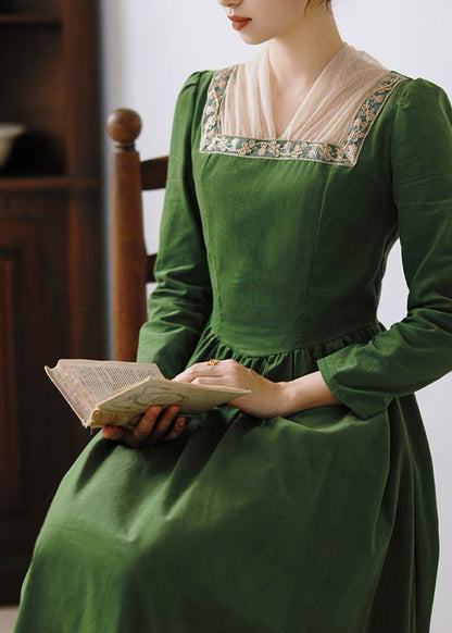 Matcha latte dress
