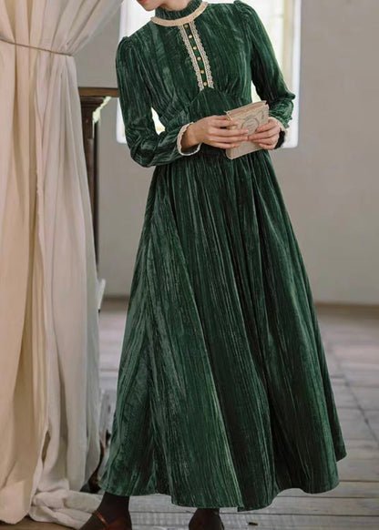 Green forest dress