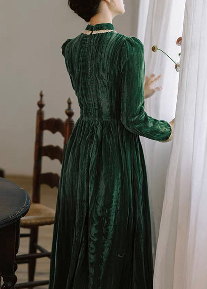 Green forest dress