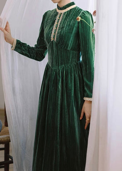 Green forest dress