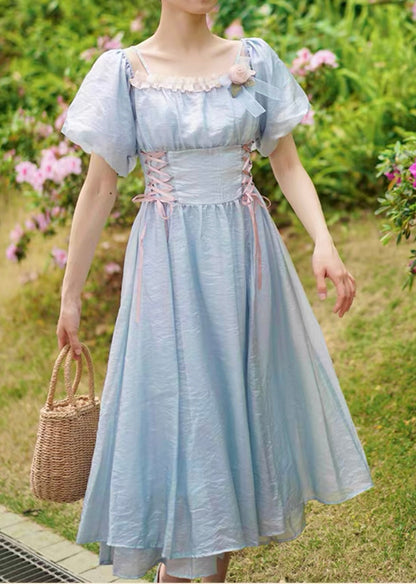 Misty rainbow dress