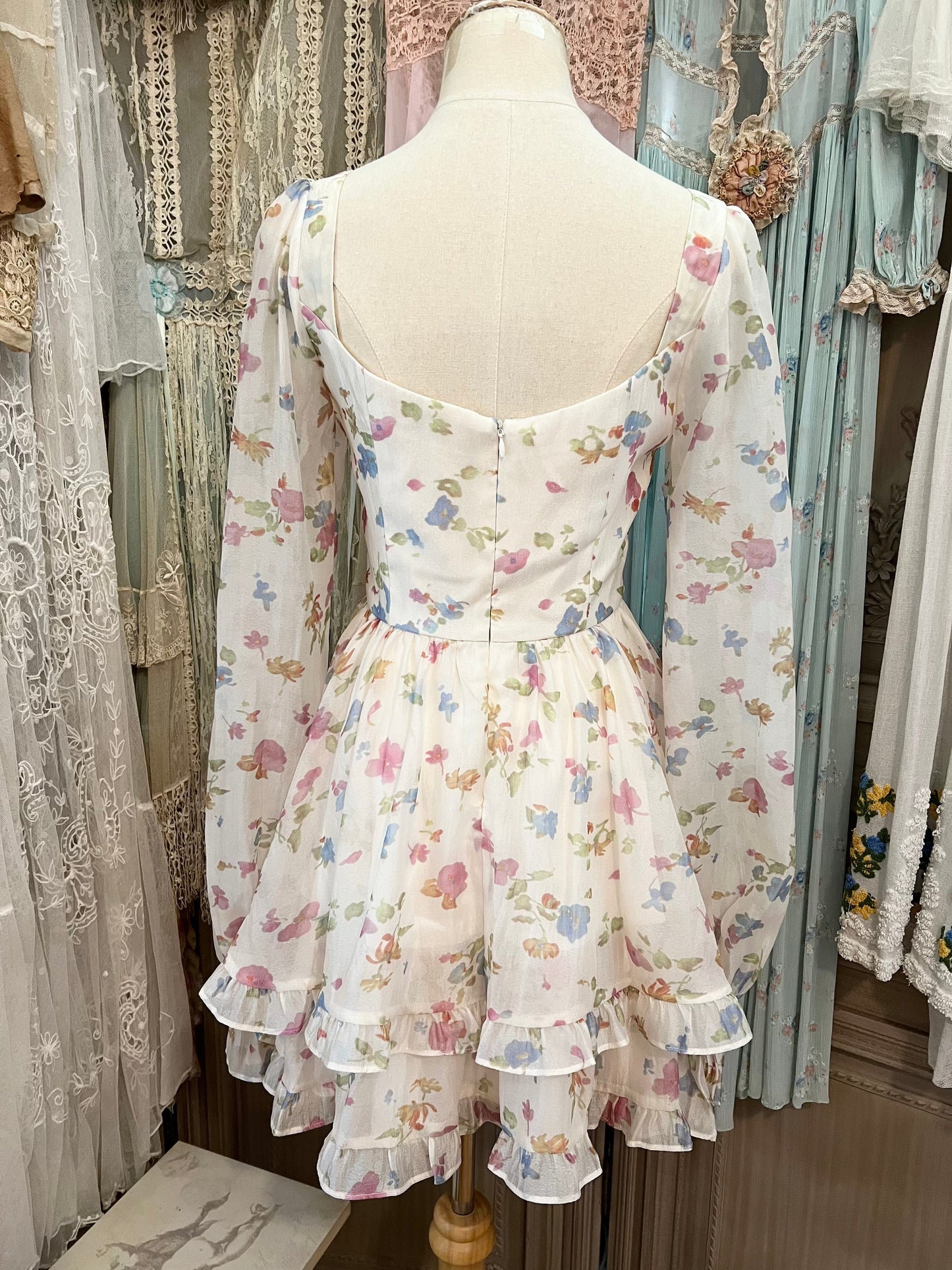 Spring bouquet dress