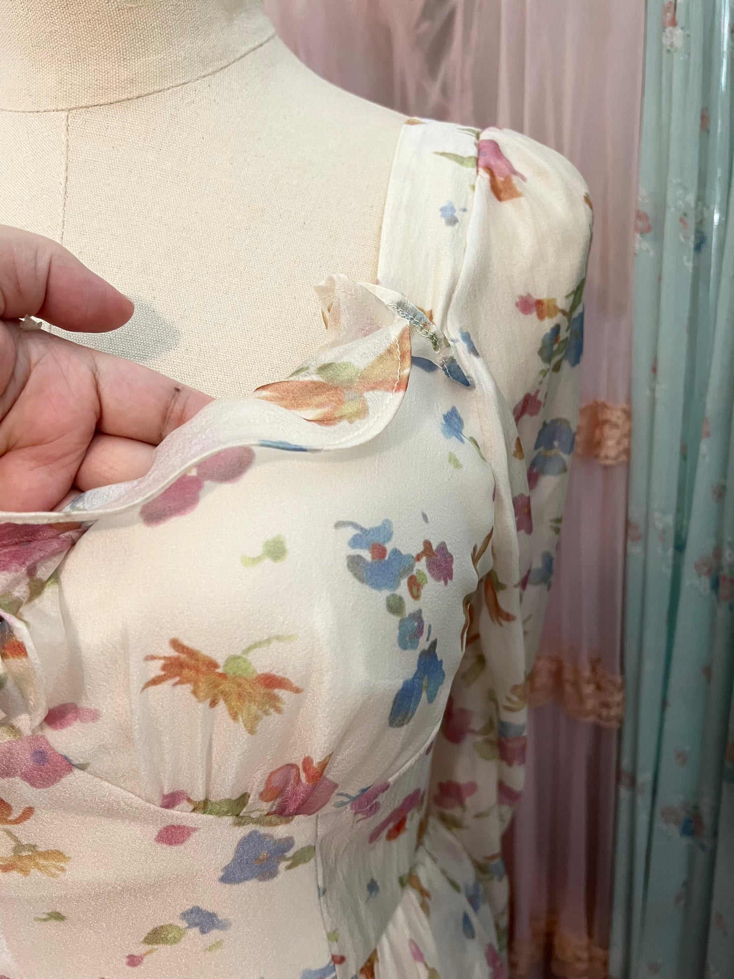 Spring bouquet dress