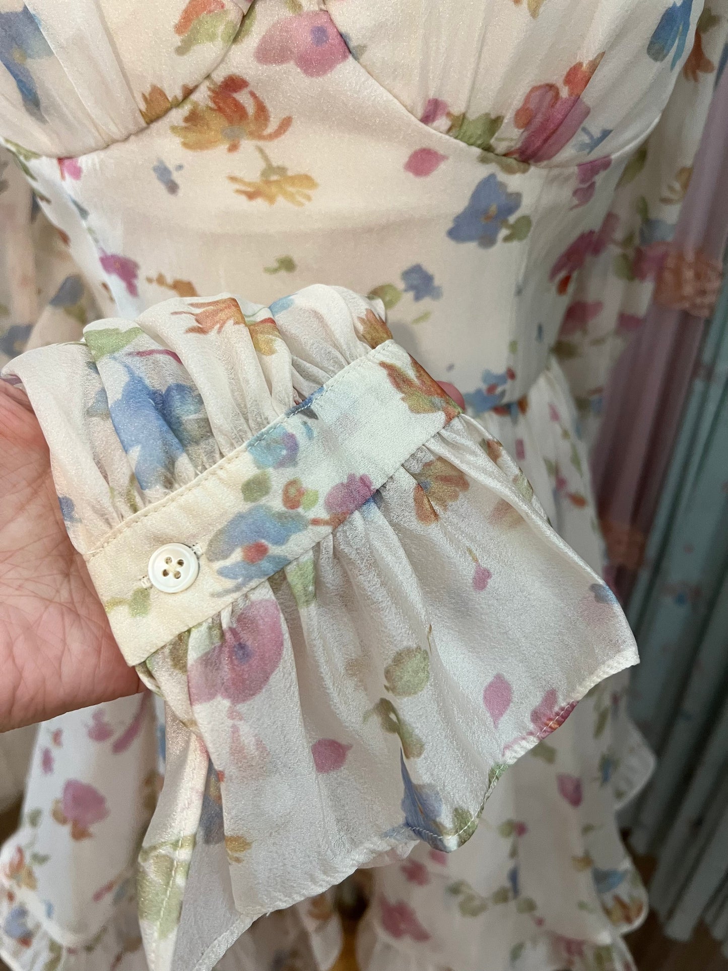 Spring bouquet dress