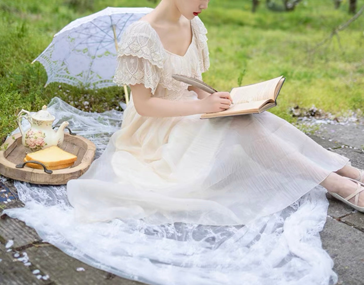 Edwardian tea dress