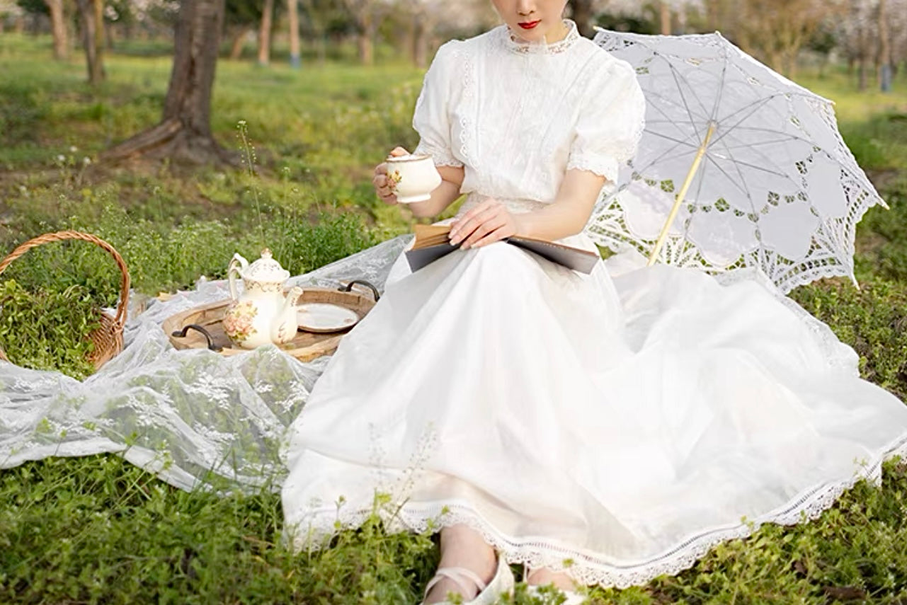 Victorian tea dress