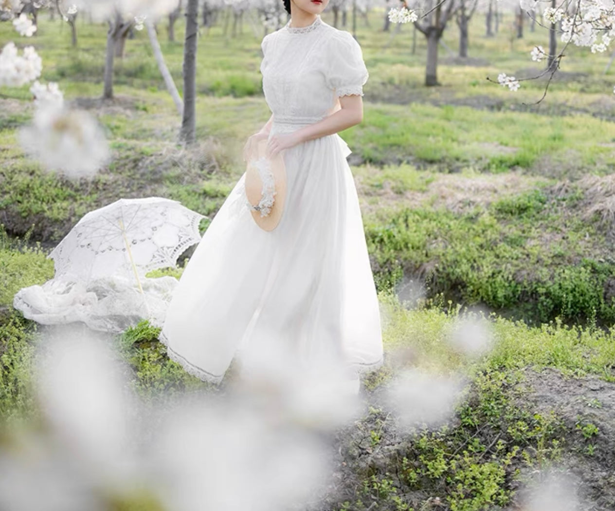 Victorian tea dress