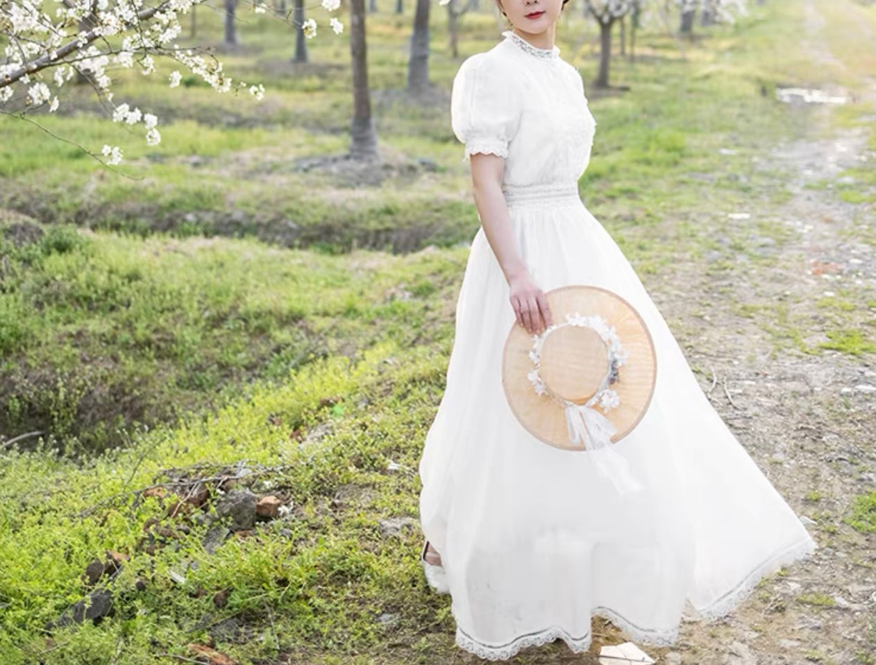 Victorian tea dress