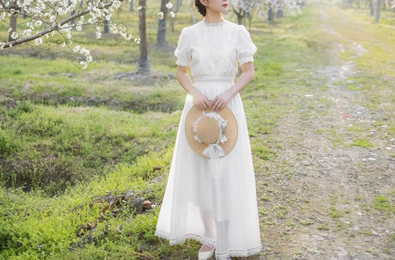 Victorian tea dress