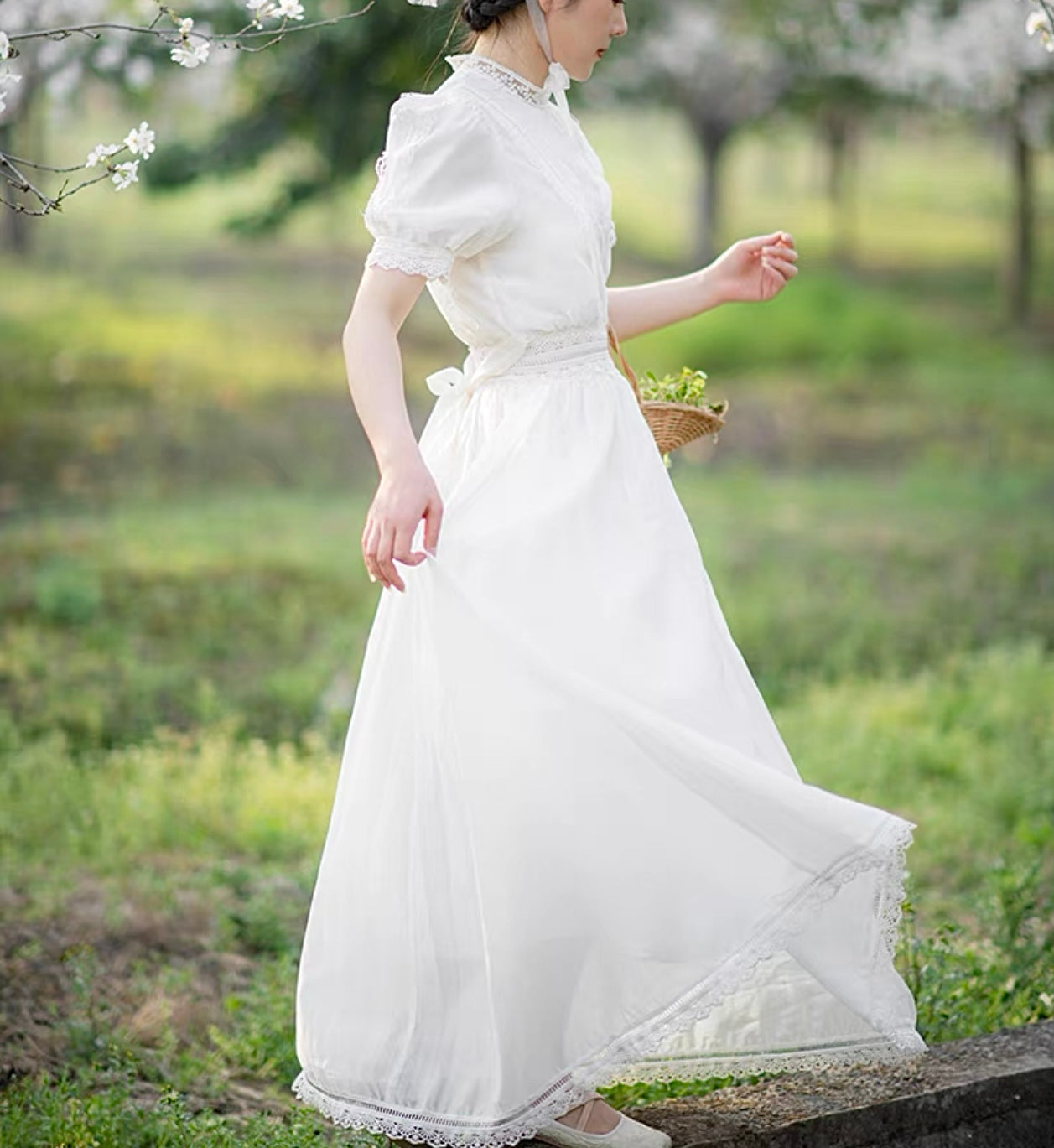 Victorian tea dress
