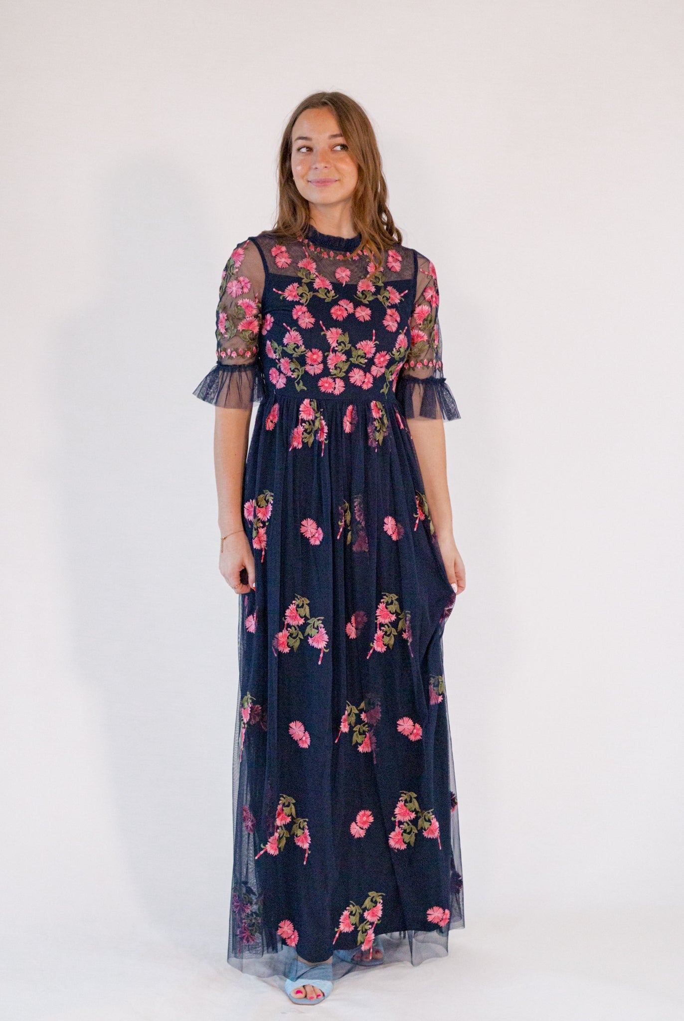 Ulla Embroidered Dress