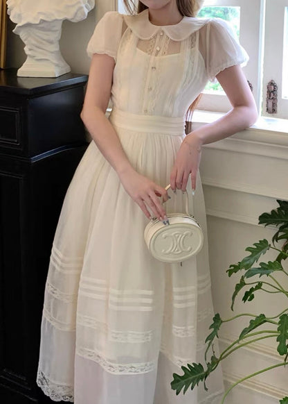 White jade dress