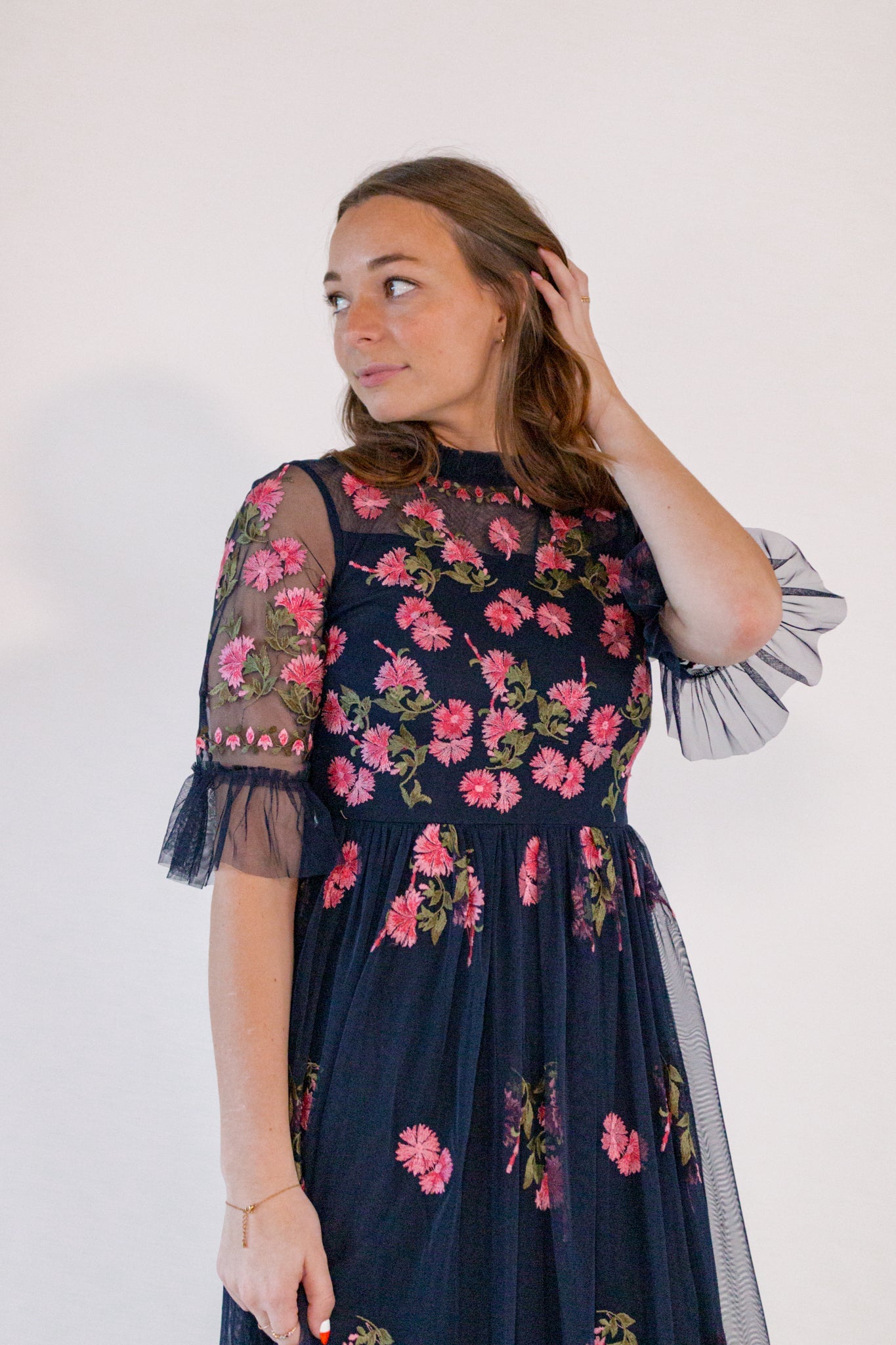 Ulla Embroidered Dress