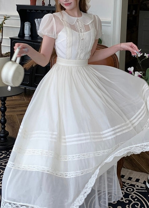 White jade dress