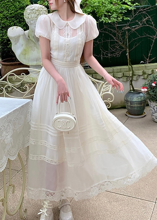 White jade dress