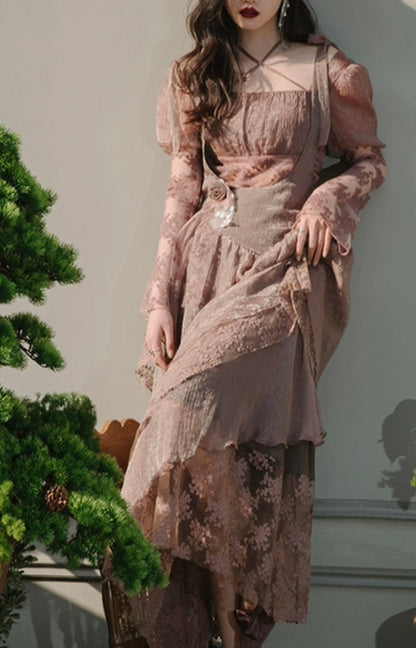 Woodsage dress set
