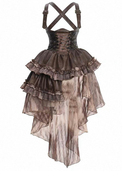Boho pirate underbust dress
