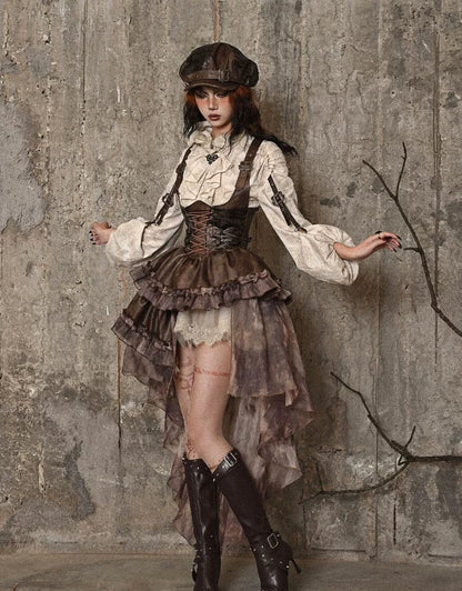 Boho pirates blouse