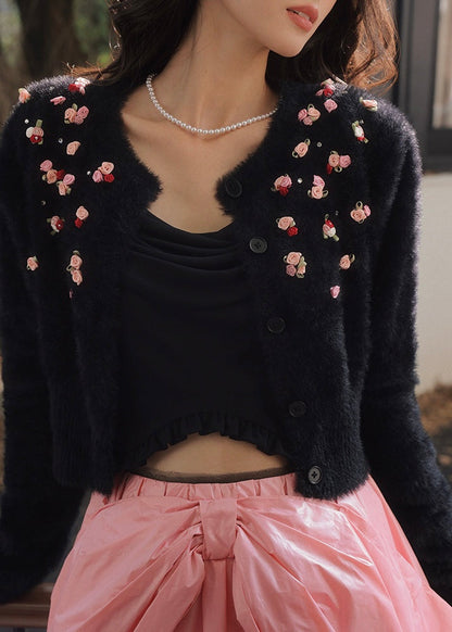 Winter garden cardigan