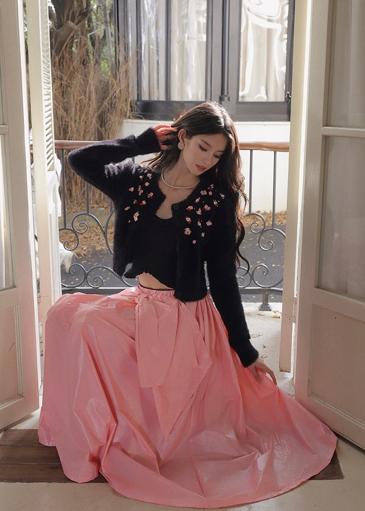 Winter garden cardigan