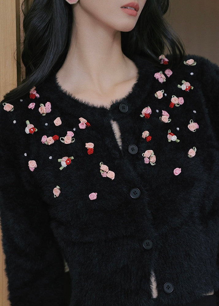 Winter garden cardigan