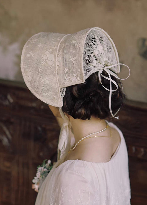 Luna veil bonnet