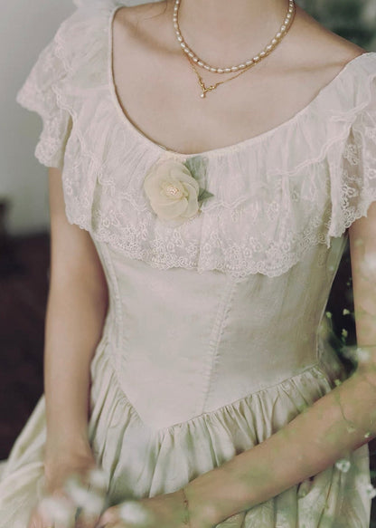 Luna veil dress