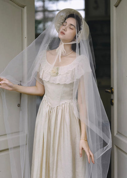 Luna veil dress