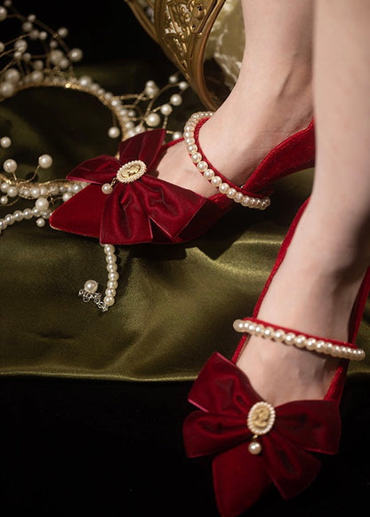 Poinsettia shoes