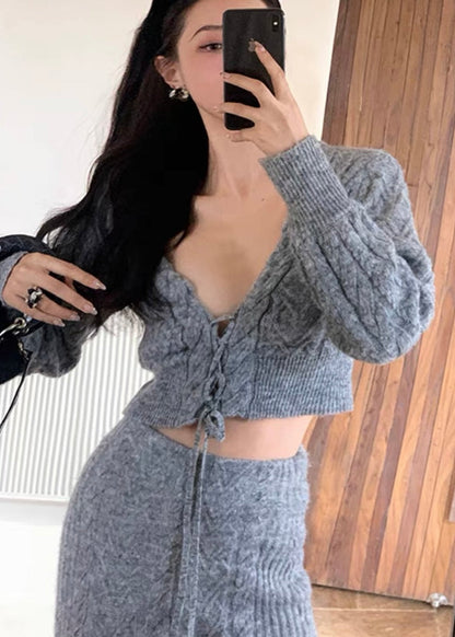 Autumn breeze knit set