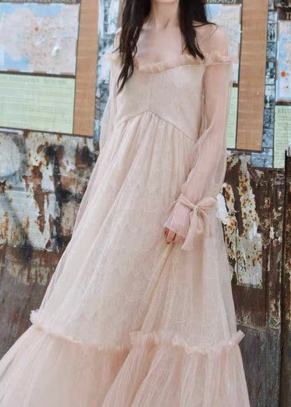 Romantic waves dress