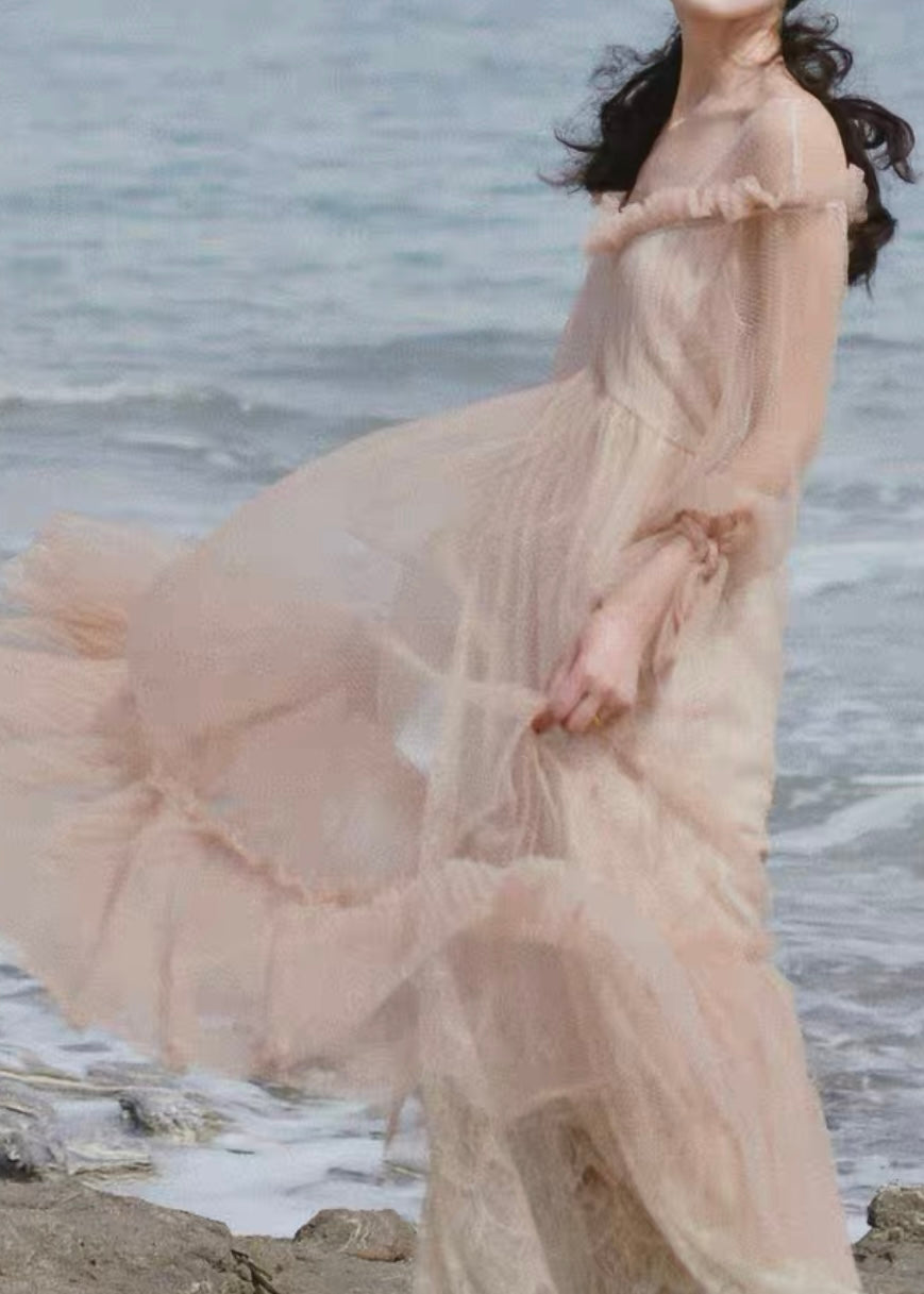 Romantic waves dress